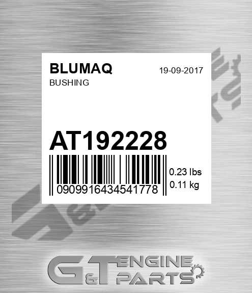 AT192228 Bushing for BLUMAQ