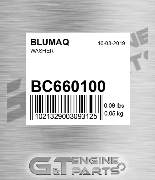 BC66010-0 Washer