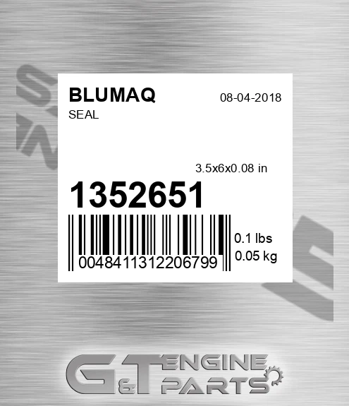 135-2651 Seal for BLUMAQ