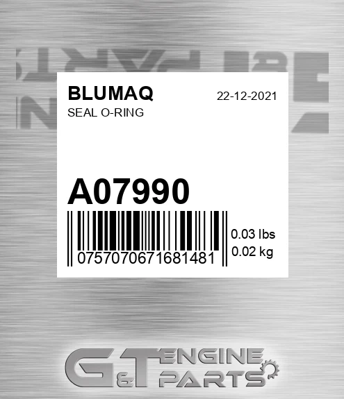 A07990 BLUMAQ Seal O-ring