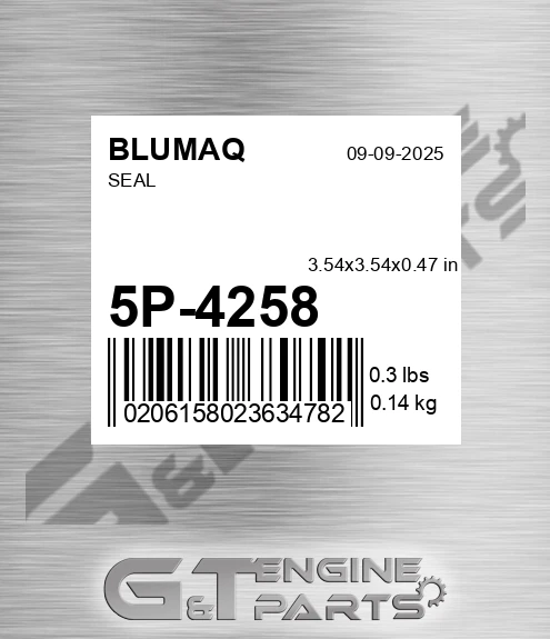 5P-4258 Seal for BLUMAQ