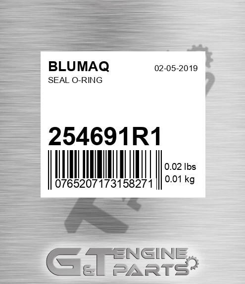 254691R1 BLUMAQ Seal O-ring