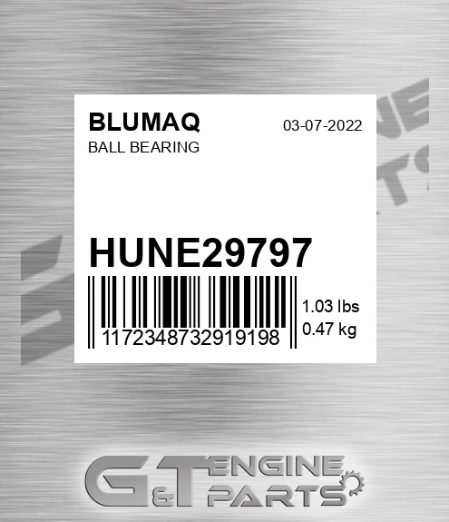 HUNE29797 Ball Bearing for BLUMAQ