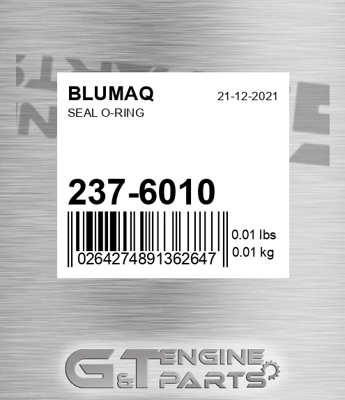 237-6010 Seal O-ring
