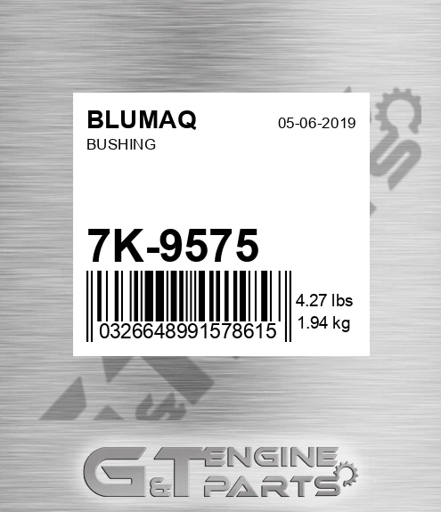 7K-9575 Bushing