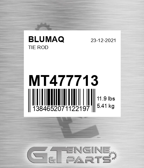 MT477713 Tie Rod for BLUMAQ