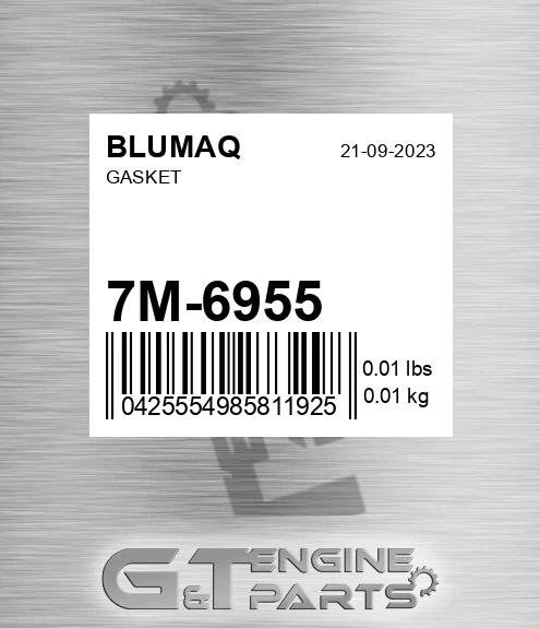 7M-6955 Gasket for BLUMAQ