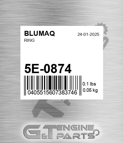 5E-0874 Ring for BLUMAQ
