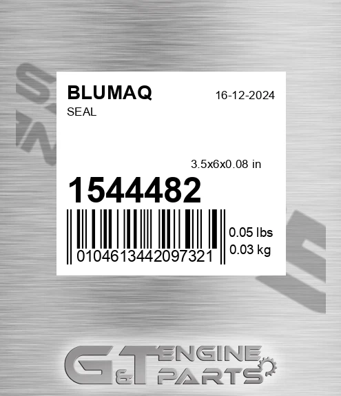 154-4482 Seal for BLUMAQ