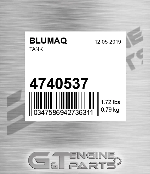4740537 BLUMAQ Tank