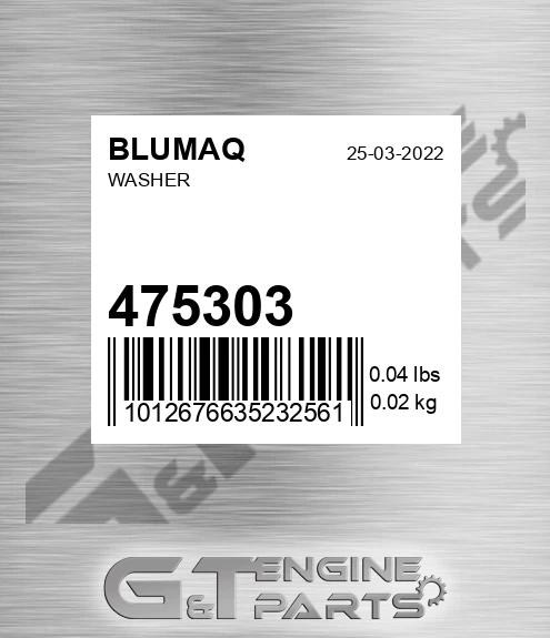 475303 BLUMAQ Washer