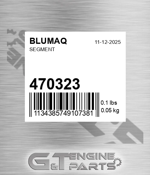 470323 Segment for BLUMAQ