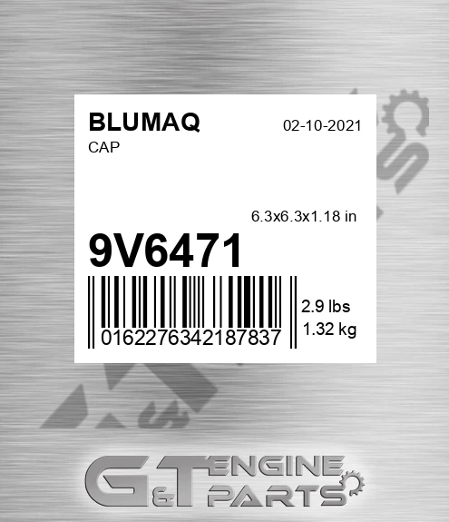 9V-6471 Cover for BLUMAQ
