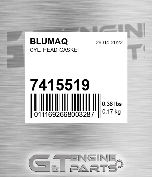 7415519 Cyl. Head Gasket