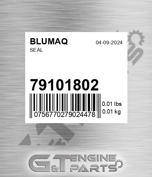 79101802 BLUMAQ Seal
