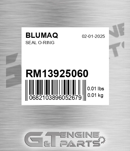 RM13925060 Seal O-ring for BLUMAQ