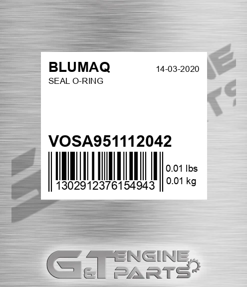 VOSA9511-12042 Seal O-ring for BLUMAQ