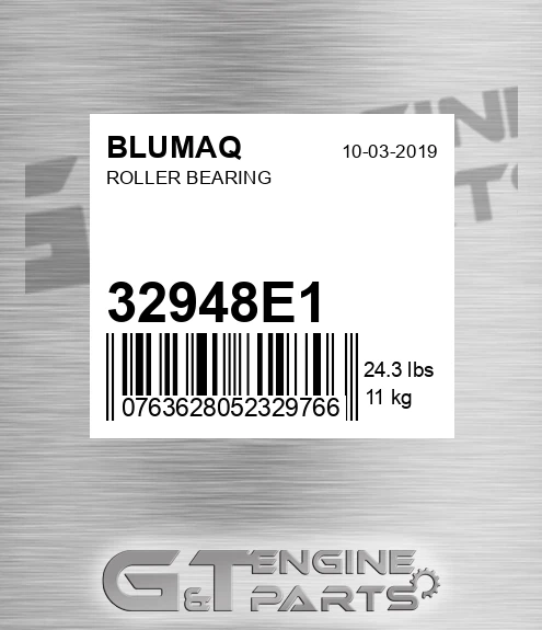 32948E1 Roller Bearing for BLUMAQ