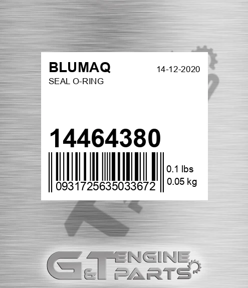 14464380 BLUMAQ Seal O-ring