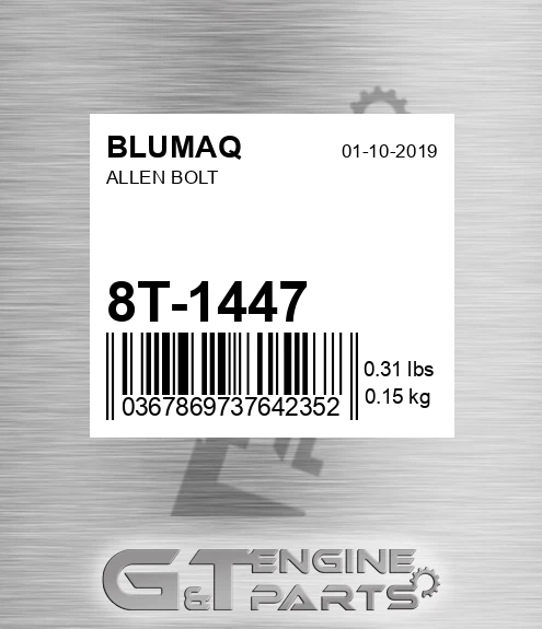8T-1447 Allen Bolt