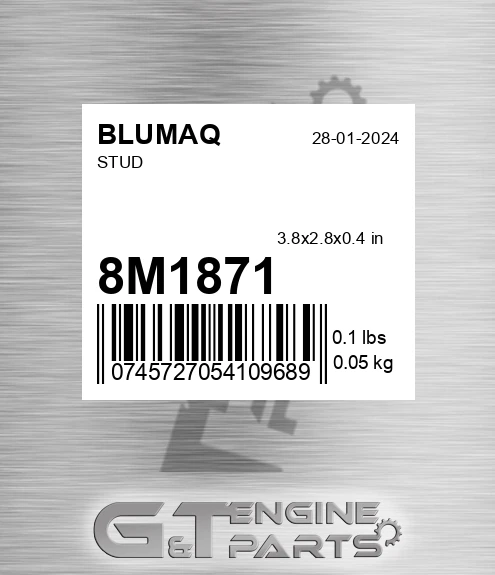8M-1871 Stud for BLUMAQ