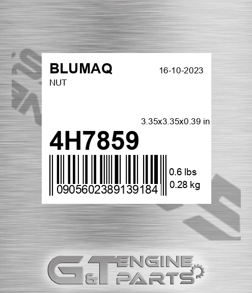 4H-7859 Nut for BLUMAQ