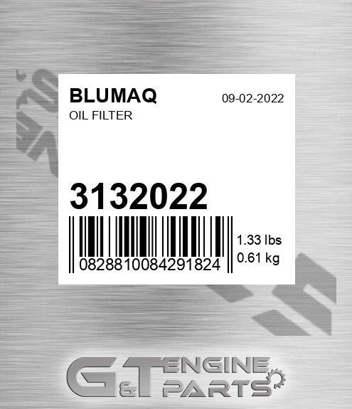 3132022 BLUMAQ Oil Filter