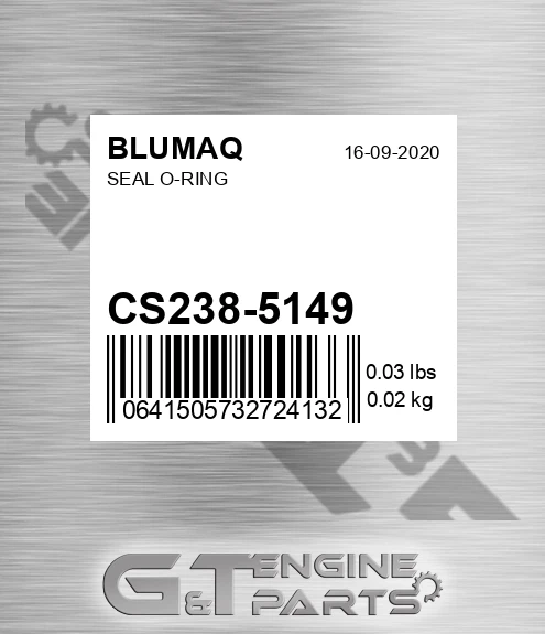 CS238-5149 Seal O-ring