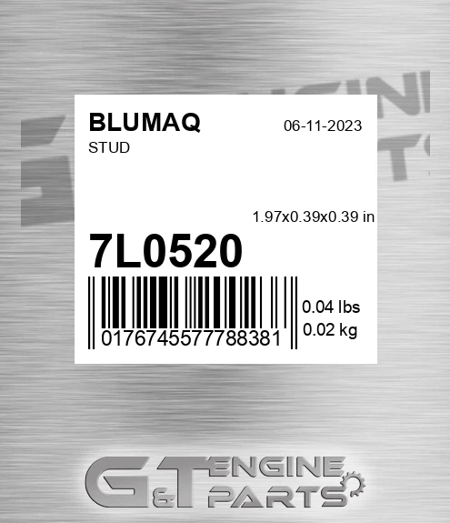 7L-0520 Stud for BLUMAQ