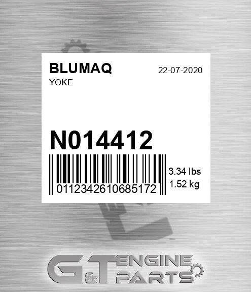 N014412 Yoke