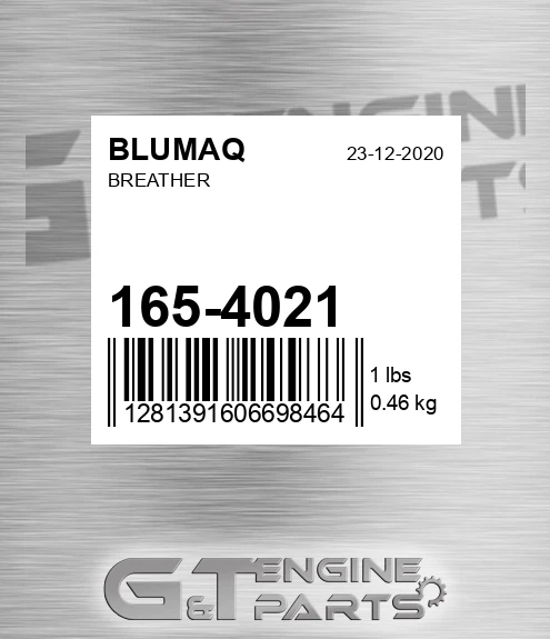 165-4021 Breather for BLUMAQ