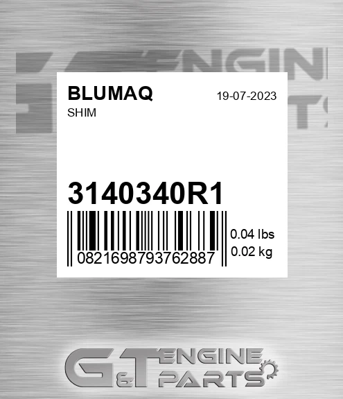 3140340R1 BLUMAQ Shim