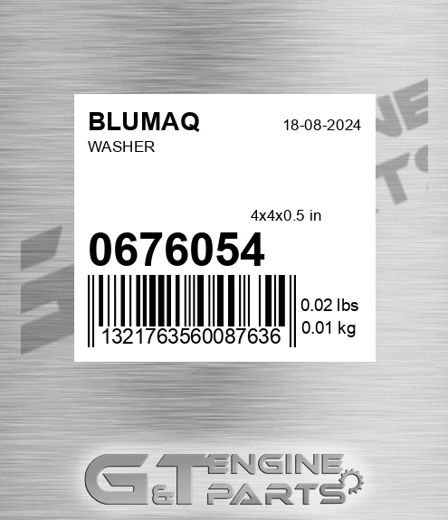 067-6054 Washer for BLUMAQ