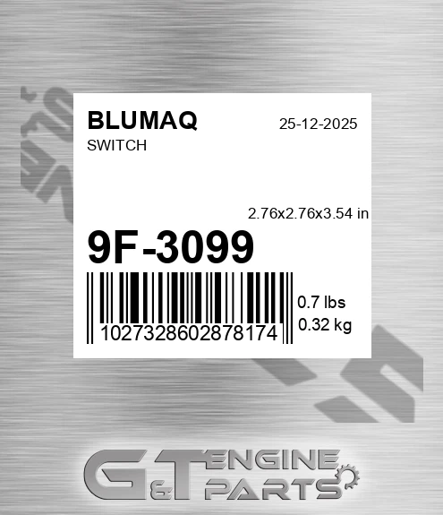 9F-3099 Switch for BLUMAQ
