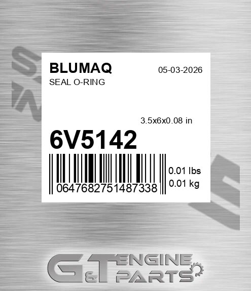 6V-5142 Seal O-ring