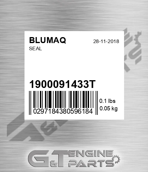 1900091433T Seal