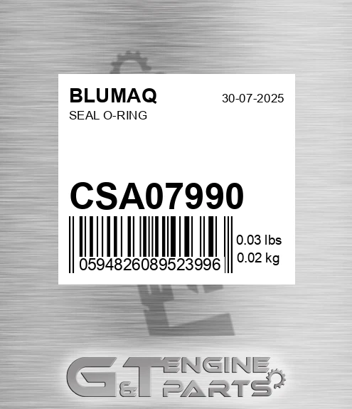 CSA07990 BLUMAQ Seal O-ring
