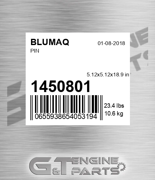 145-0801 Pin for BLUMAQ