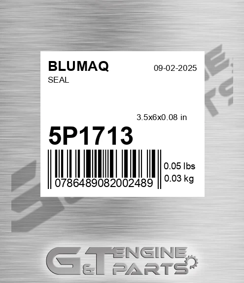 5P-1713 Seal for BLUMAQ