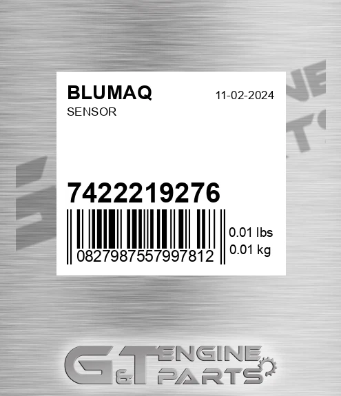 7422219276 Sensor for BLUMAQ