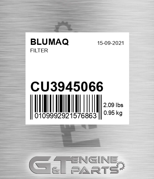 CU3945066 BLUMAQ Filter