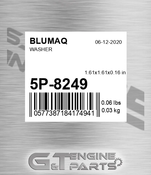 5P-8249 Washer for BLUMAQ