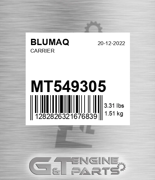 MT549305 BLUMAQ Carrier