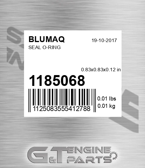 118-5068 Seal O-ring