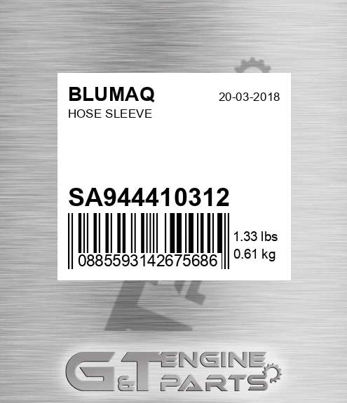 SA9444-10312 Hose Sleeve for BLUMAQ