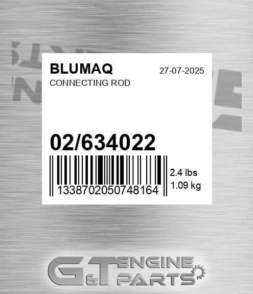 02/634022 Connecting Rod for BLUMAQ