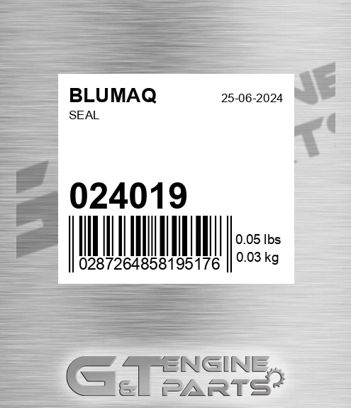 024.019 Seal for BLUMAQ