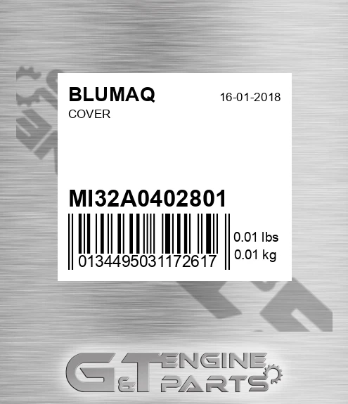 MI32A04-02801 Seal for BLUMAQ