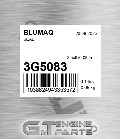 3G-5083 Seal for BLUMAQ