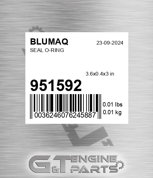 951592 BLUMAQ Seal O-ring